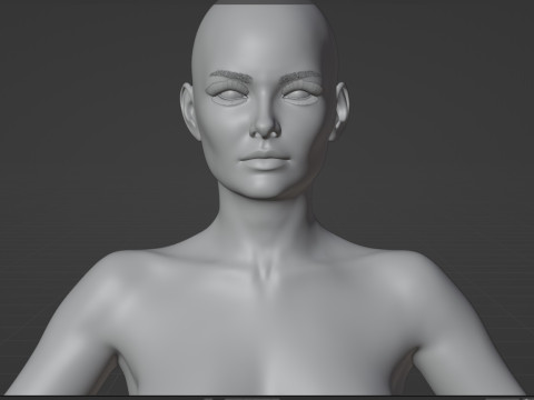 Jodie Foster 3D Модель