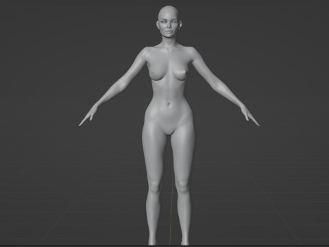Jodie Foster 3D Модель