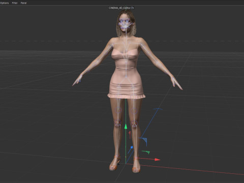 Jodie Foster 3D Модель
