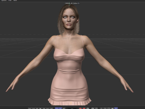 Jodie Foster 3D Модель