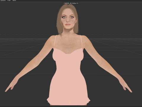 Jodie Foster 3D Модель