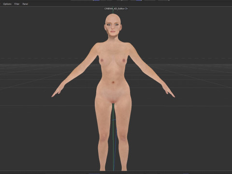 Jodie Foster 3D Модель