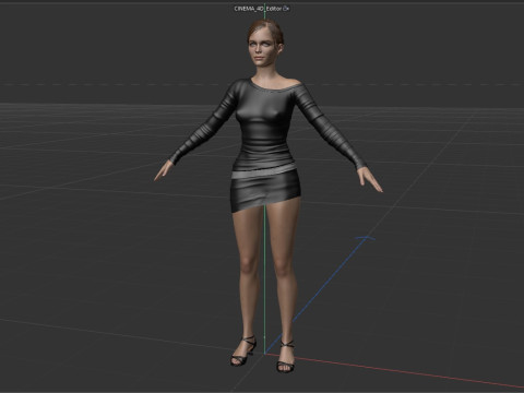 Emma Watson 3D Model