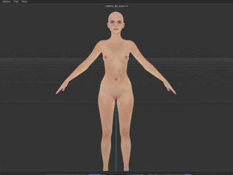 Emma Watson 3D Model