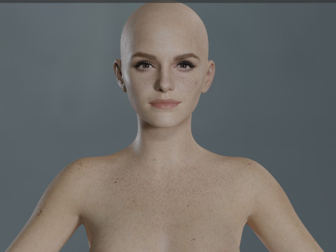 Emma Watson 3D Model
