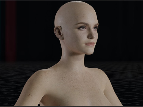 Emma Watson 3D Model