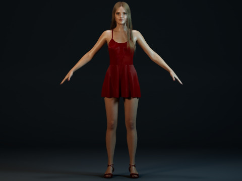 Kristina Pimenova Model 3D