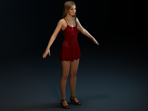 Kristina Pimenova Model 3D