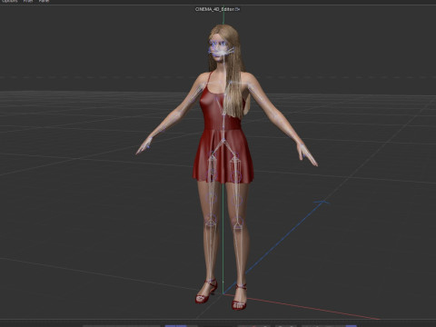 Kristina Pimenova Model 3D