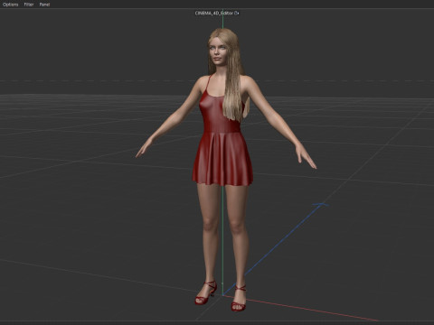 Kristina Pimenova Model 3D