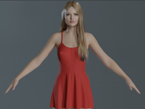 Kristina Pimenova Model 3D