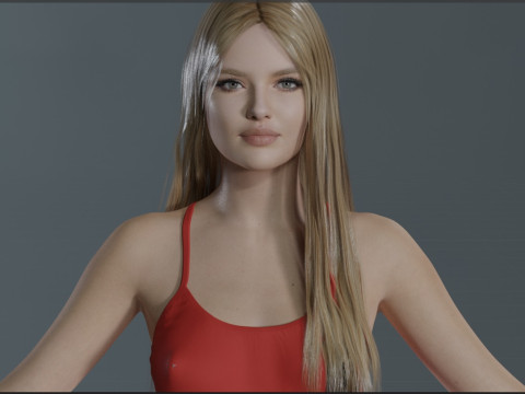 Kristina Pimenova Model 3D
