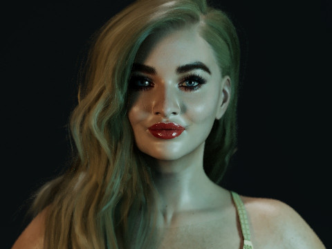 Sabrina Carpenter 3D Model
