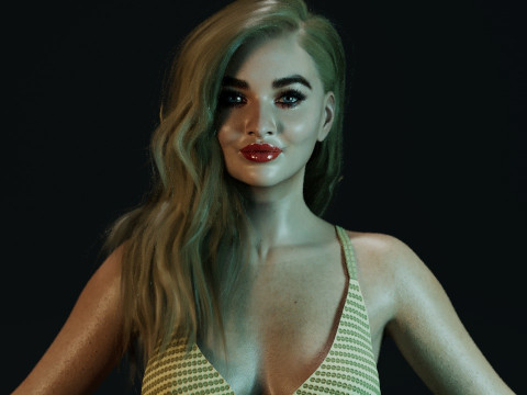 Sabrina Carpenter 3D Model