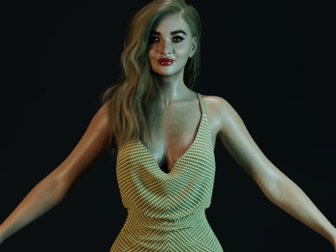 Sabrina Carpenter 3D Model