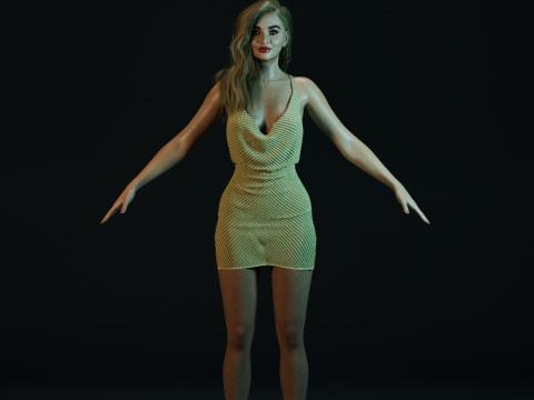 Sabrina Carpenter 3D Model