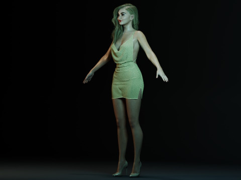 Sabrina Carpenter 3D Model