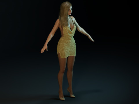 Sabrina Carpenter 3D Model