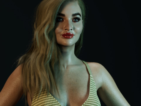 Sabrina Carpenter 3D Model