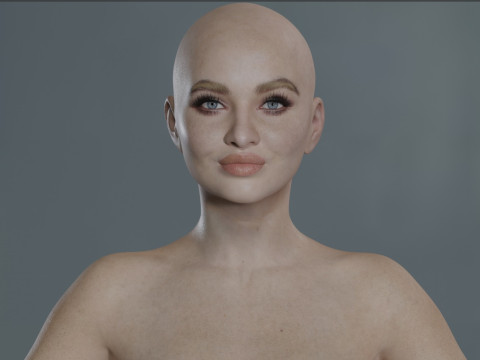 Sabrina Carpenter 3D Model