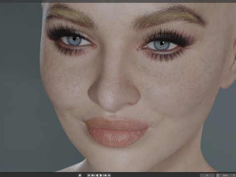 Sabrina Carpenter 3D Model
