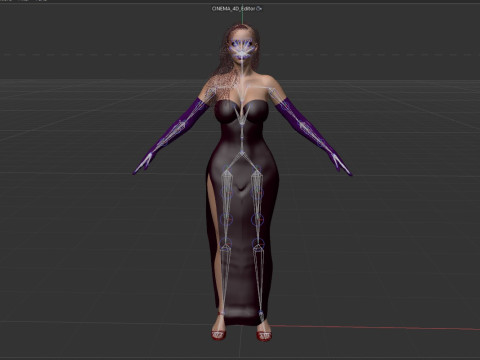 Jessica Rabbit Real Muse Modello 3D