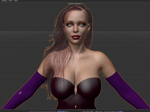 Jessica Rabbit Real Muse Modello 3D
