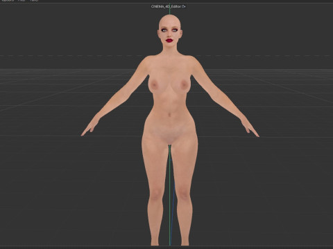 Jessica Rabbit Real Muse Modello 3D