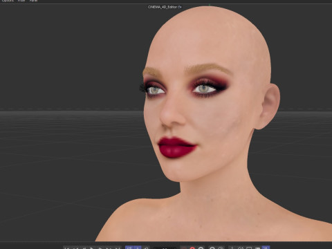 Jessica Rabbit Real Muse Modello 3D