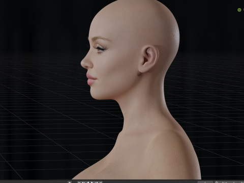 Jessica Rabbit Real Muse Modello 3D