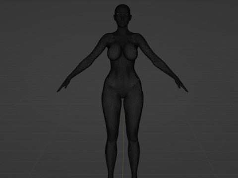 Jessica Rabbit Real Muse Modello 3D