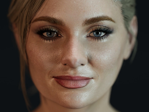 Sophie Turner 3D Модель