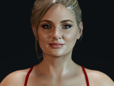 Sophie Turner 3D Модель