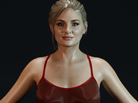 Sophie Turner 3D Модель
