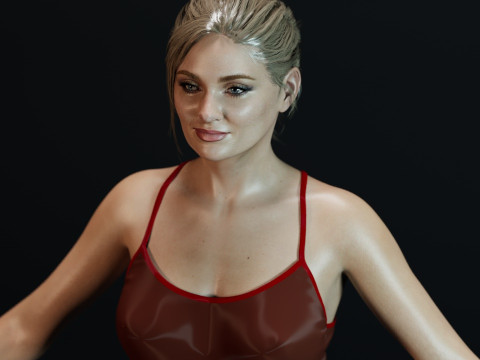 Sophie Turner 3D Модель