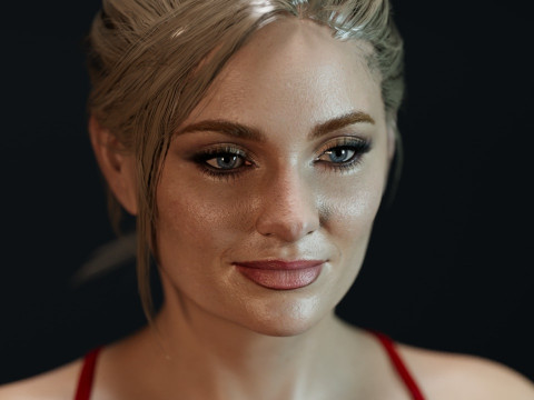 Sophie Turner 3D Модель