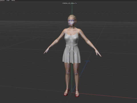 Sophie Turner 3D Модель