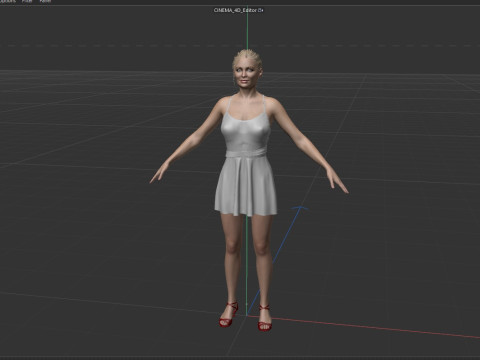 Sophie Turner 3D Модель