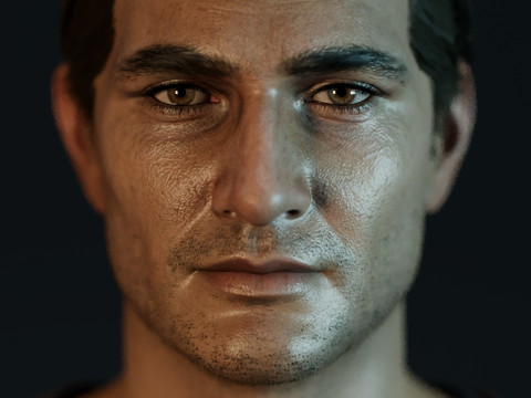 Nathan Drake 3D Model