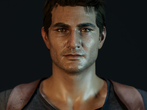 Nathan Drake 3D Model