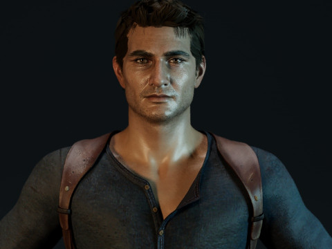 Nathan Drake 3D Model