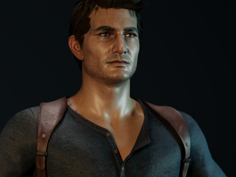 Nathan Drake 3D Model
