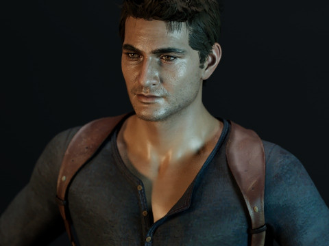 Nathan Drake 3D Model