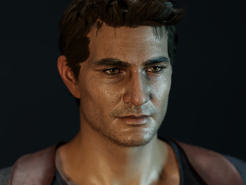 Nathan Drake 3D Model