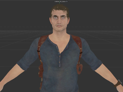Nathan Drake 3D Model