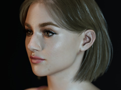 Lili Reinhart 3D-Modell