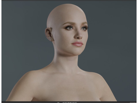 Lili Reinhart 3D-Modell