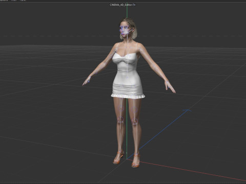 Lili Reinhart 3D-Modell