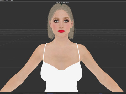 Lili Reinhart 3D-Modell
