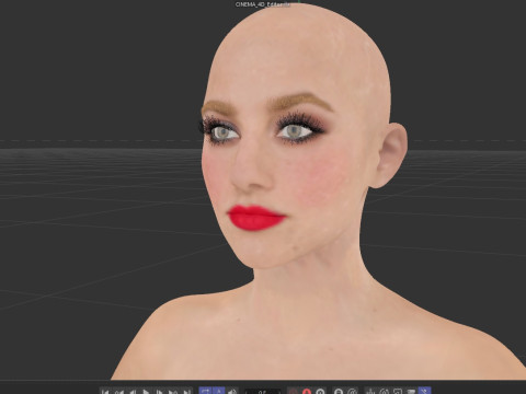 Lili Reinhart 3D-Modell